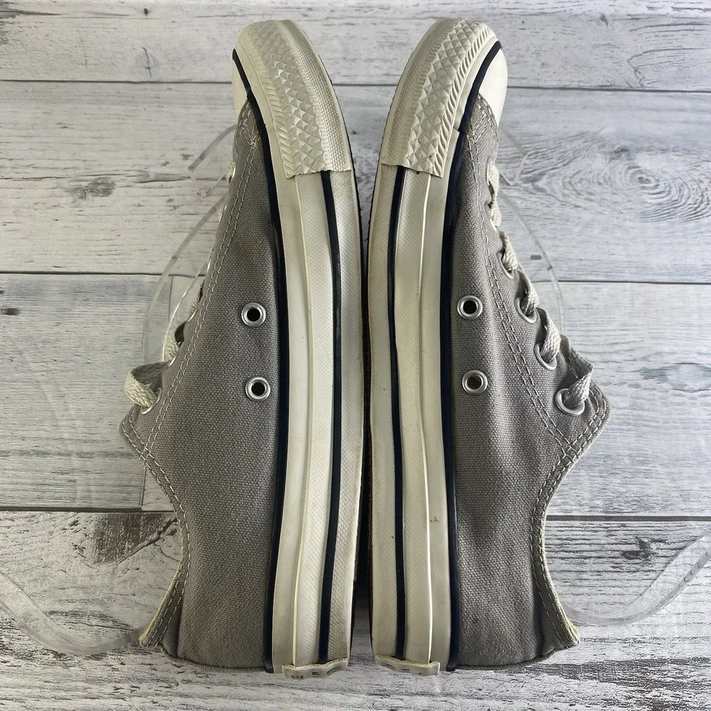 Converse Shoes W 7 M 5 Gray Chuck‎ Taylor All Star Canvas Sneakers Casual Nice